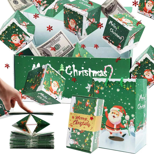 Merry Christmas Surprise Box Gift Box