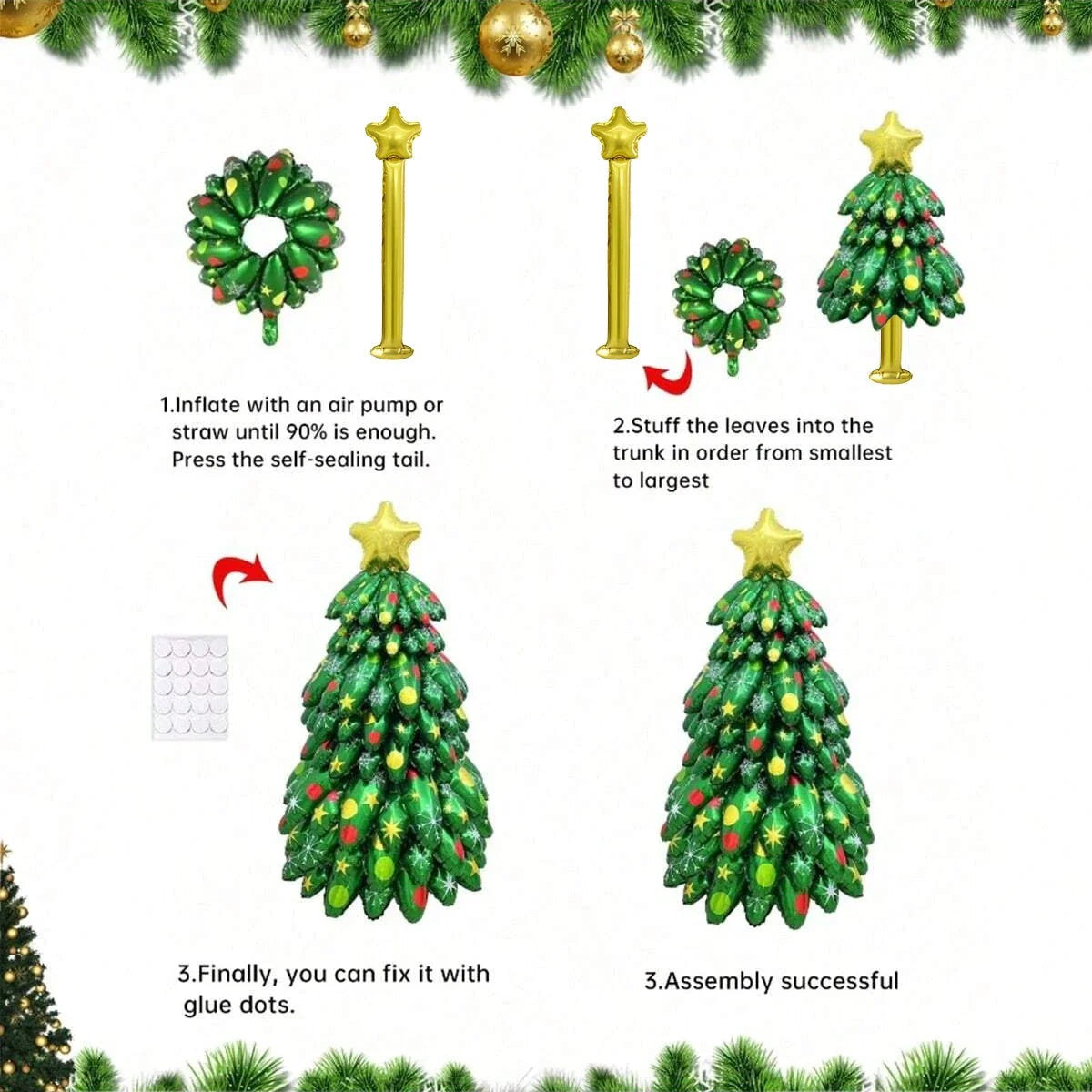 North Light Magic Inflatable Christmas Tree