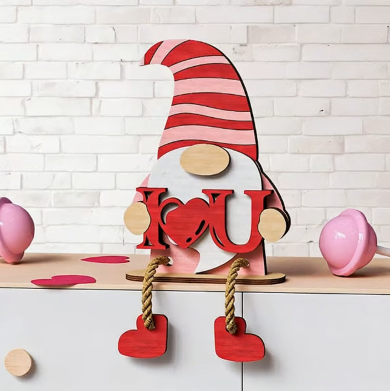 š„Buy 3 Get 1 Free - šValentineās Day Wooden Gnome Decoration