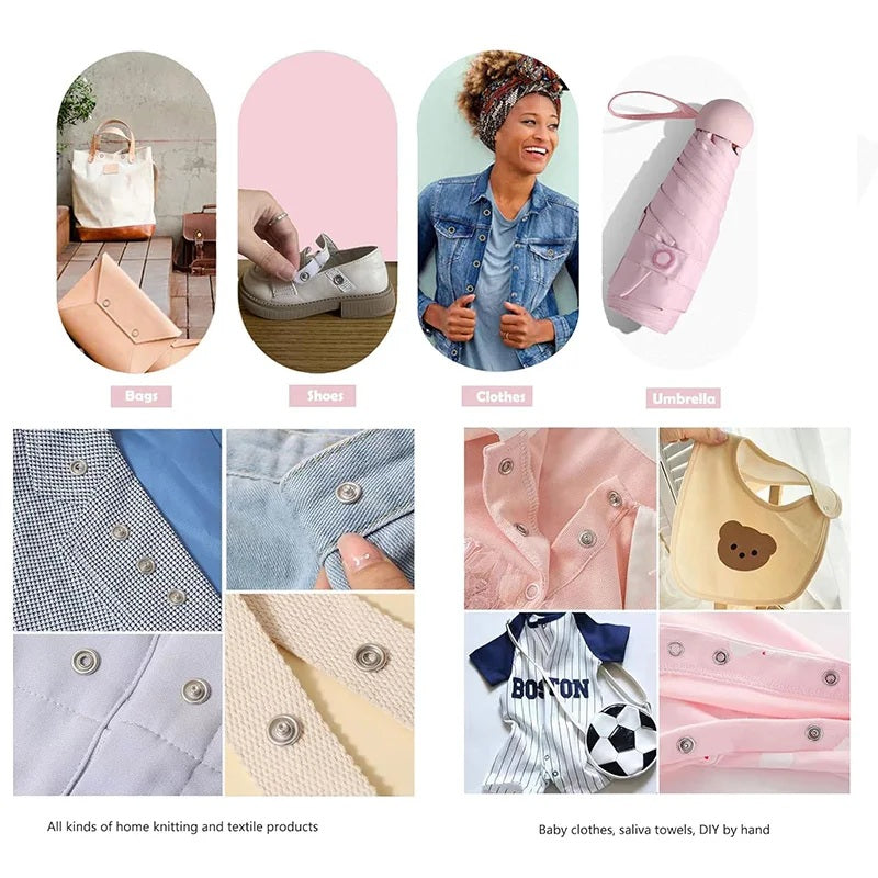 Five-claw Button Tool Set