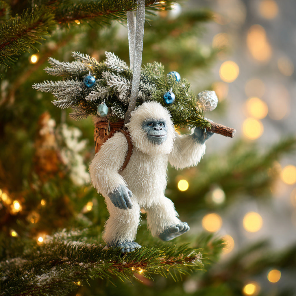 Bigfoot Christmas Ornament