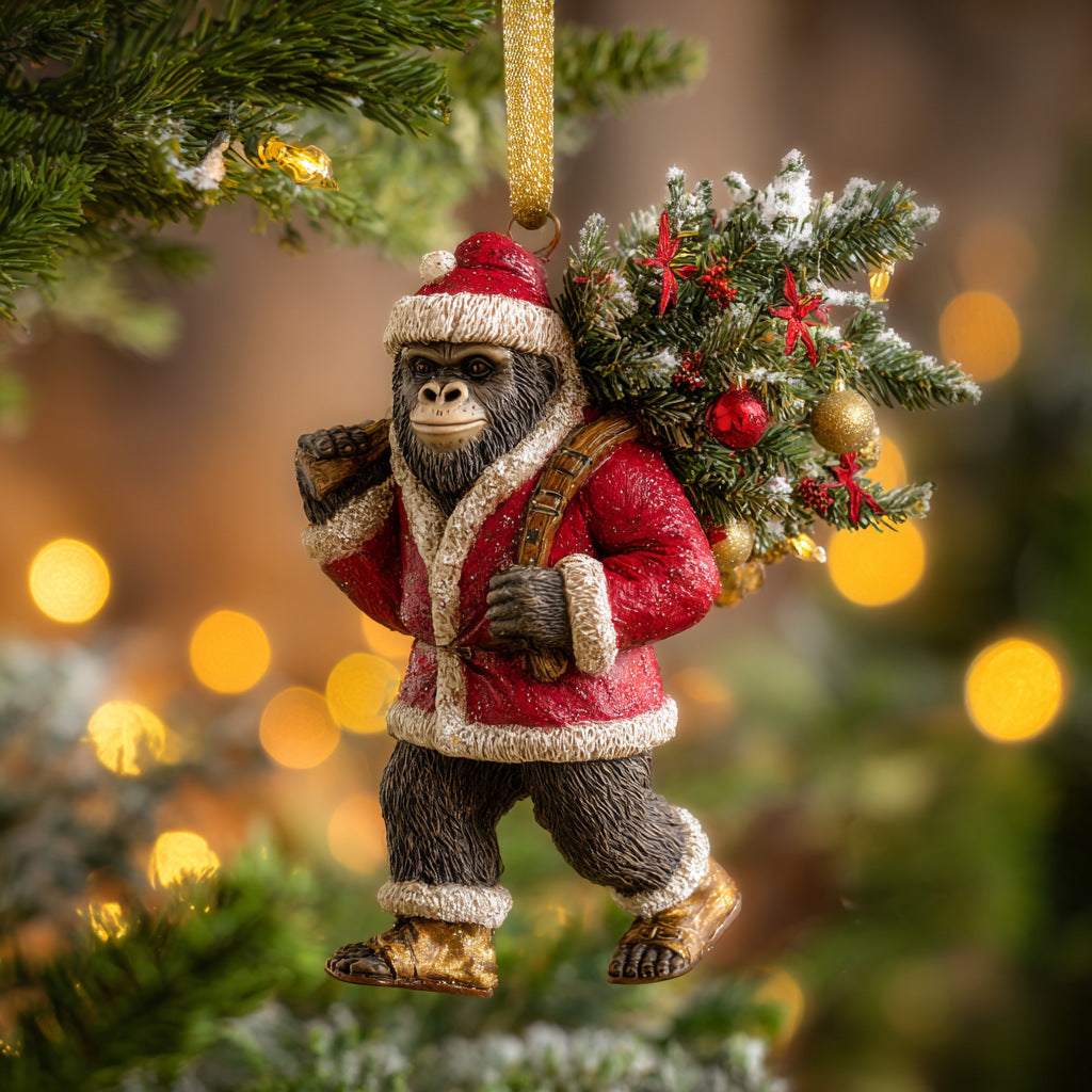 Bigfoot Christmas Ornament