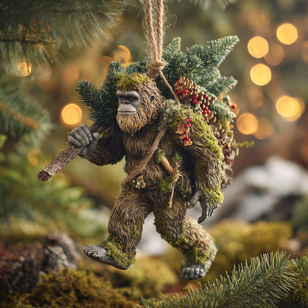 Bigfoot Christmas Ornament