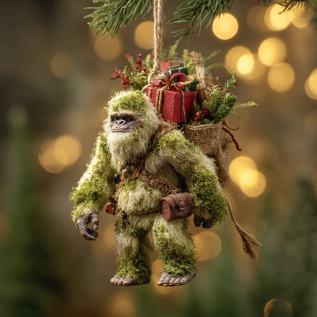 Bigfoot Christmas Ornament