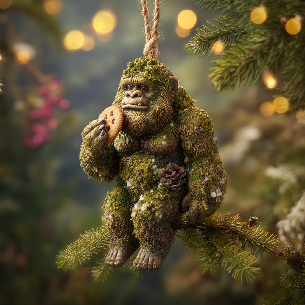 Bigfoot Christmas Ornament