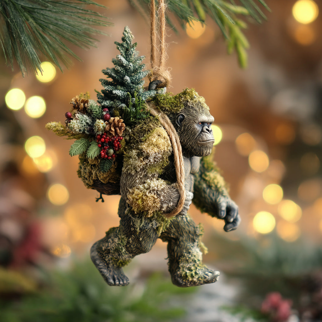 Bigfoot Christmas Ornament