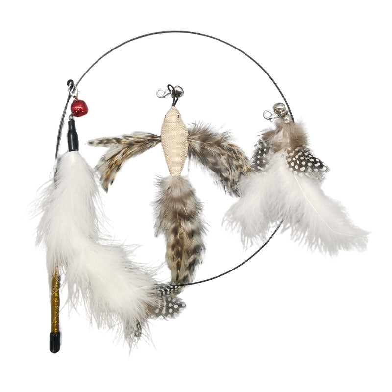 Interactive Bird Simulation Cat Toy Set
