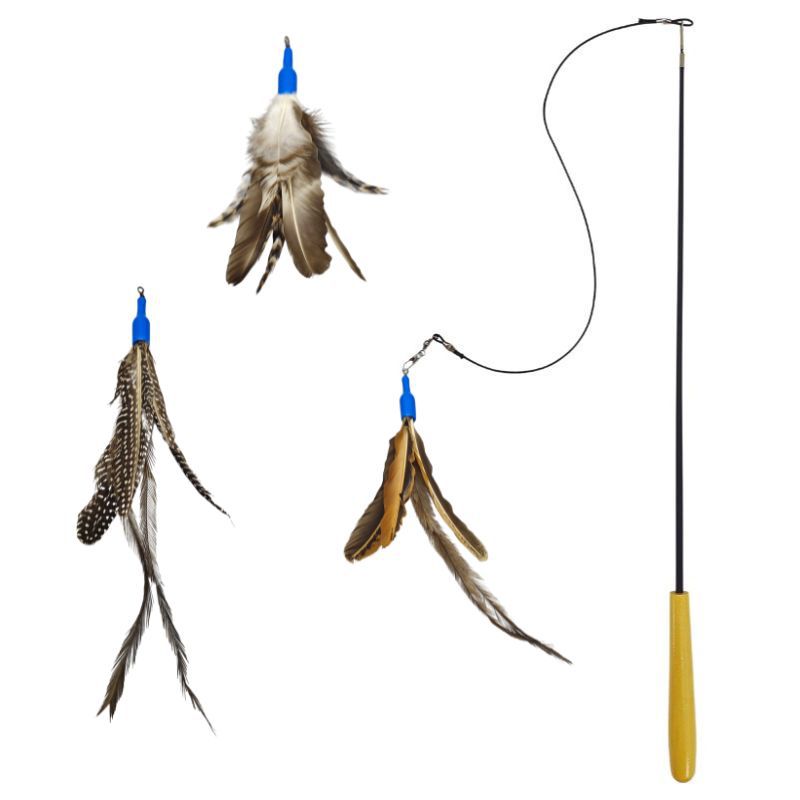 Interactive Bird Simulation Cat Toy Set