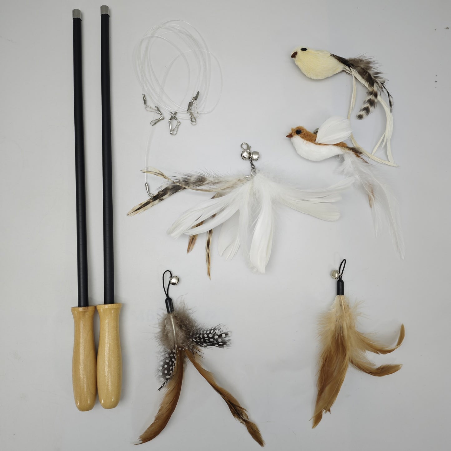 Interactive Bird Simulation Cat Toy Set