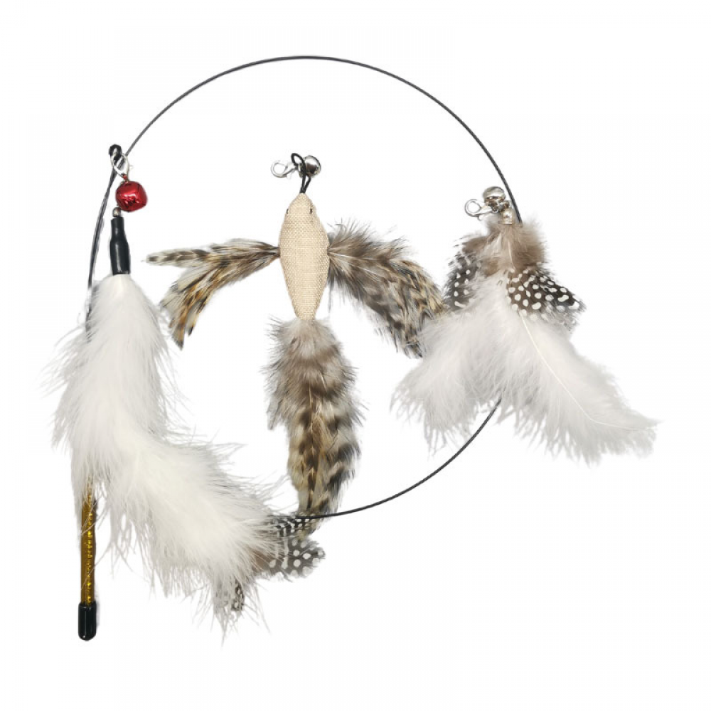 Interactive Bird Simulation Cat Toy Set