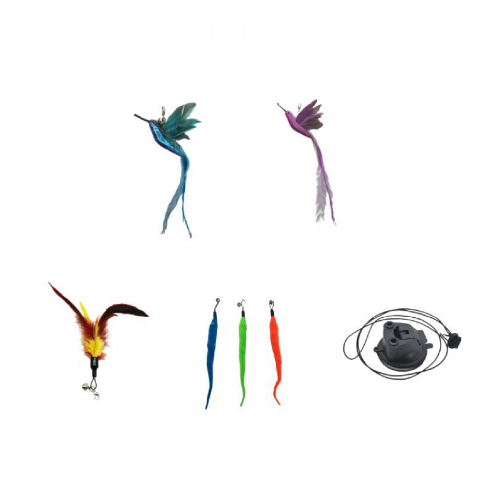 Interactive Bird Simulation Cat Toy Set