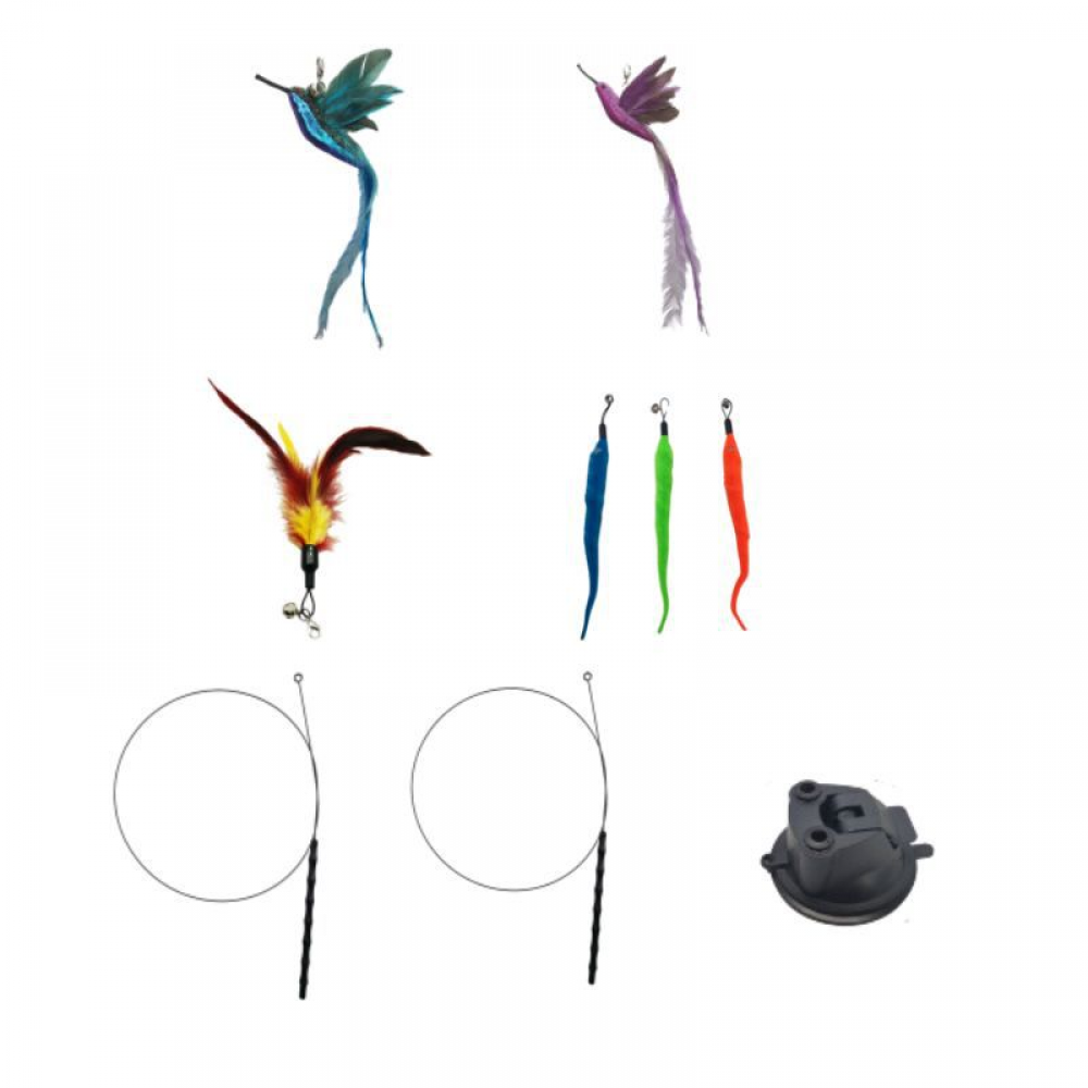 Interactive Bird Simulation Cat Toy Set