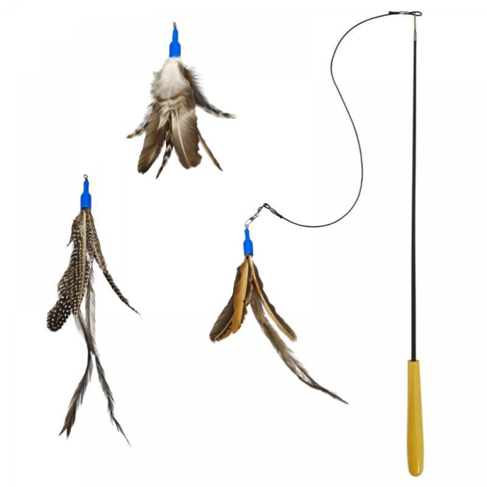 Interactive Bird Simulation Cat Toy Set