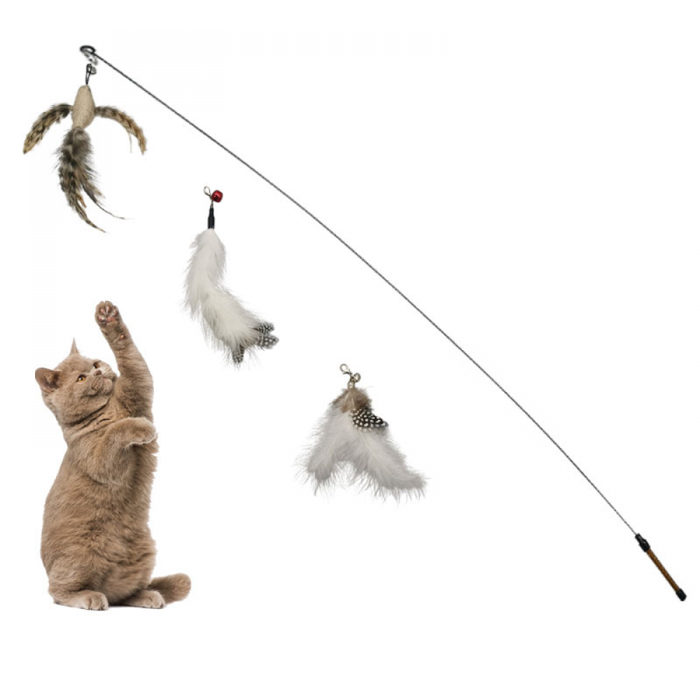 Interactive Bird Simulation Cat Toy Set