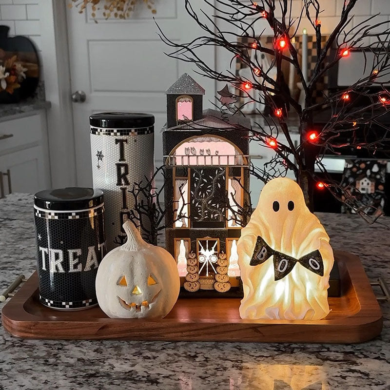 Light-Up Ghost Boo Decor