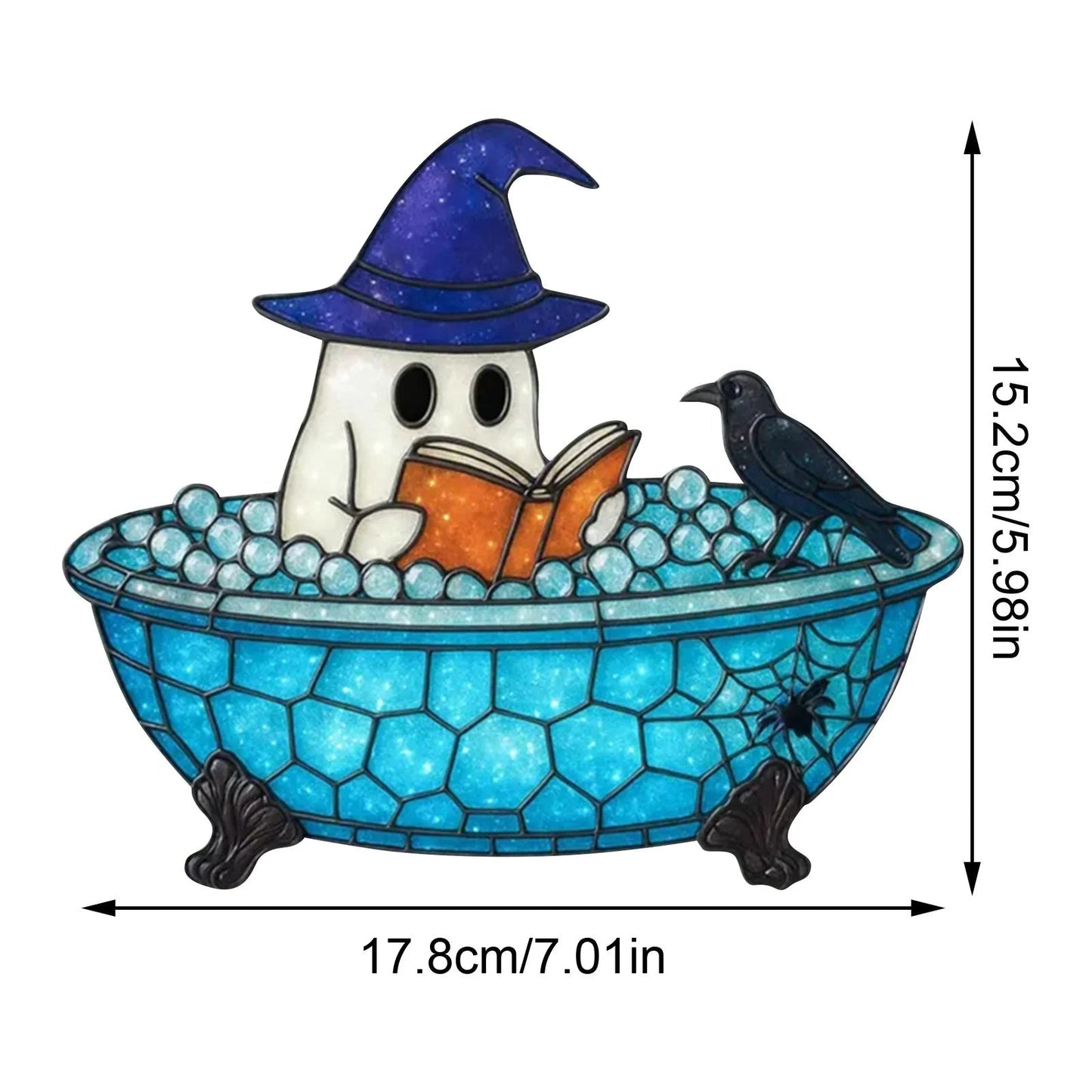 3D Physical Ghost Buble BathLamp