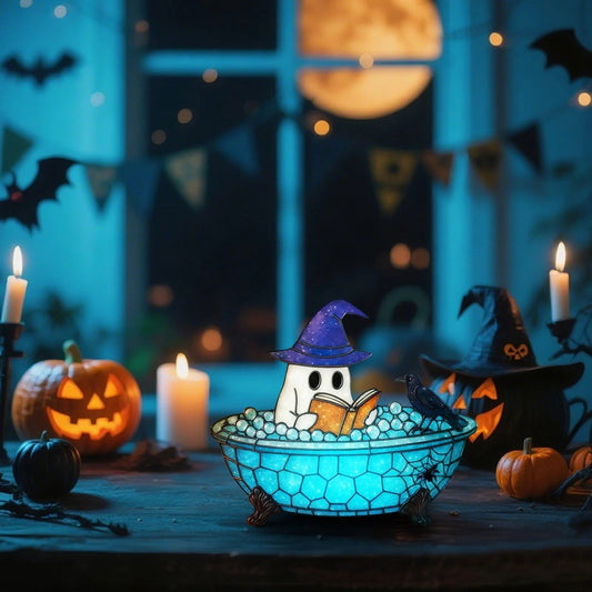 3D Physical Ghost Buble BathLamp