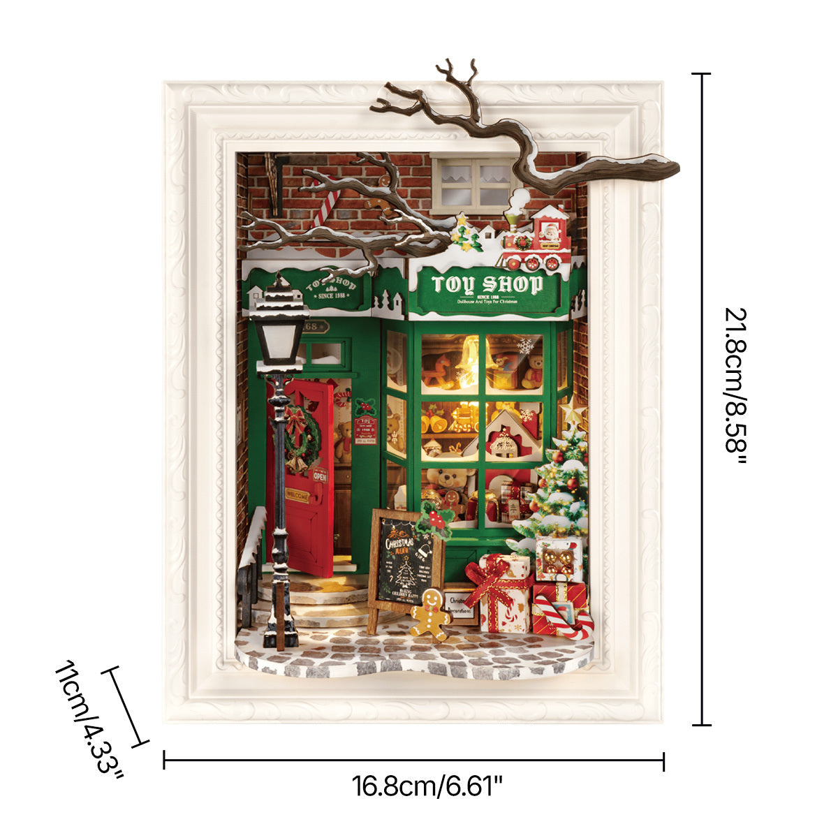3D Wooden Puzzle - Santa's Toy Shop