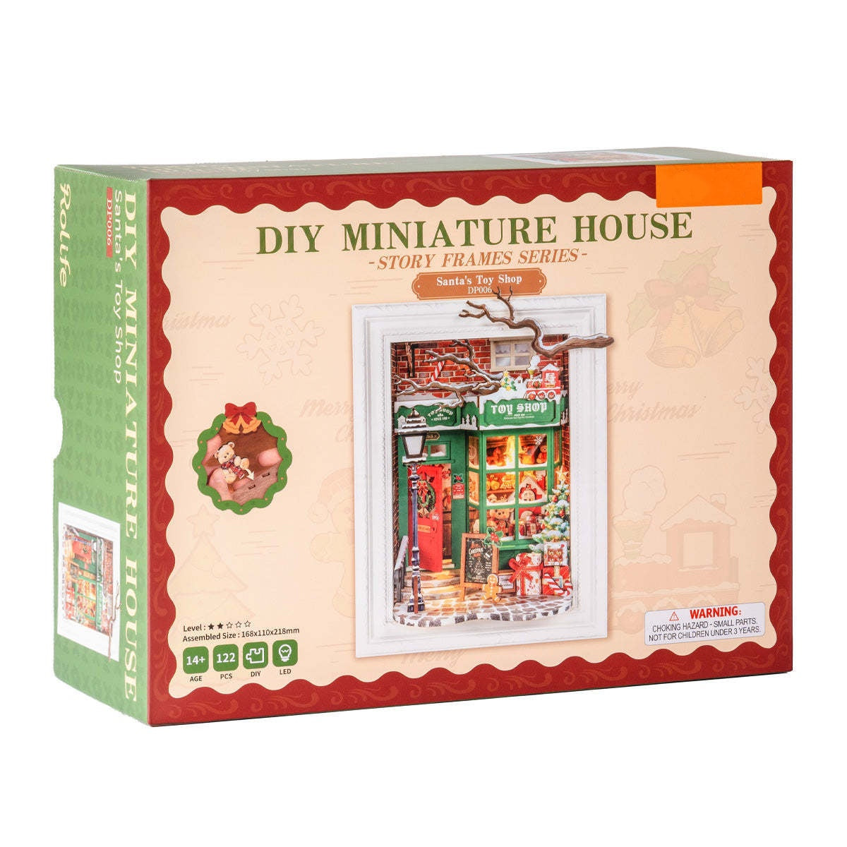 3D Wooden Puzzle - Santa's Toy Shop