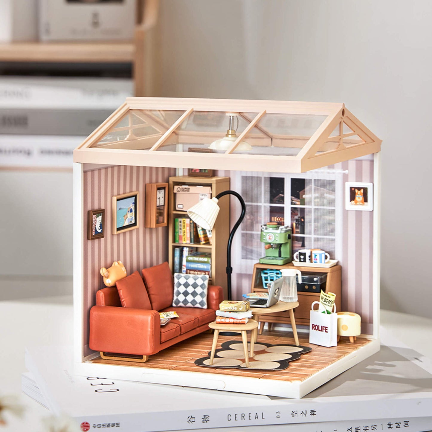 Super Creator Miniature House - Cozy Living Lounge