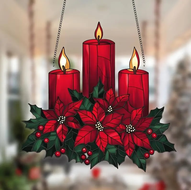 Christmas Window Hanging Decor For Home & Office