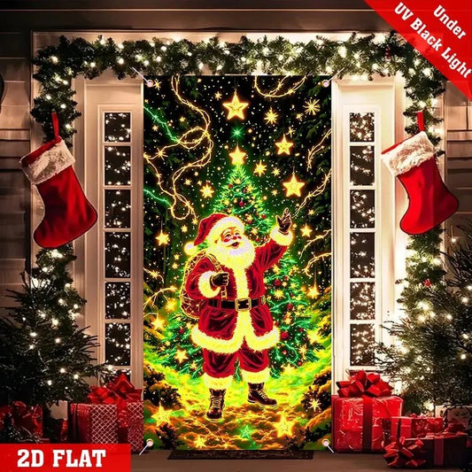 🎄Fluorescent Christmas Door Banner🎄