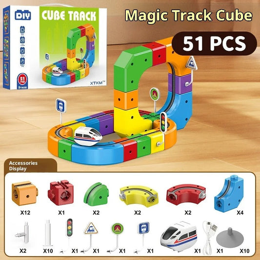 Magic Rail Cube Track Kids Toy🔥Free Shipping