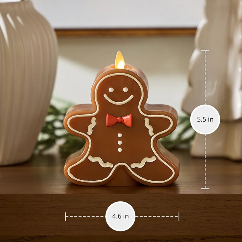 Gingerbread Flameless Candle