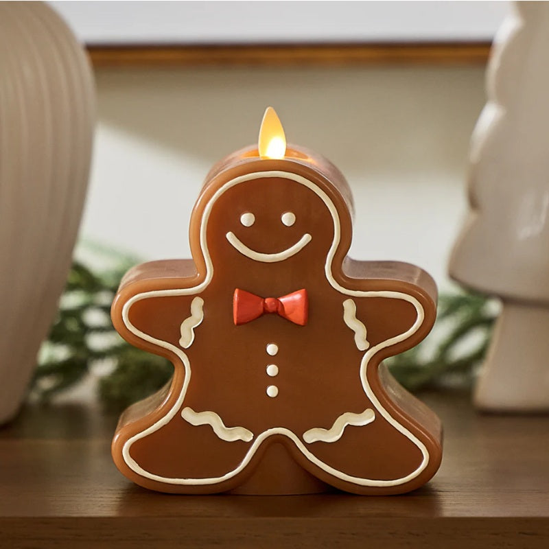 Gingerbread Flameless Candle