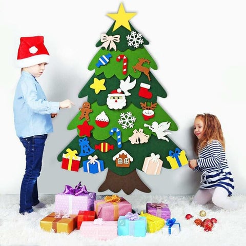 🔥Christmas Sales 49% OFF🔥DIY Felt Christmas Tree Set🎄