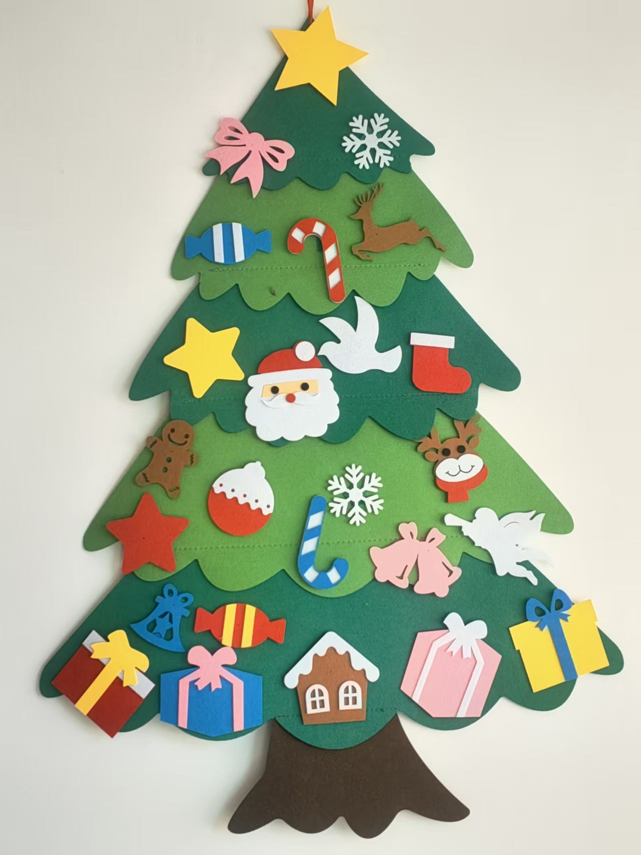 🔥Christmas Sales 49% OFF🔥DIY Felt Christmas Tree Set🎄