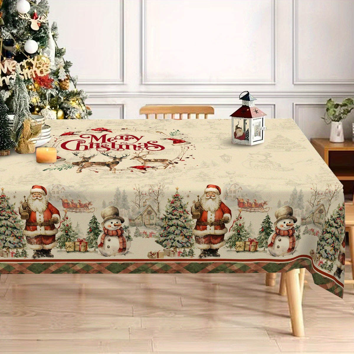 ✨Hot Sale 49% OFF🎅Christmas Festive Tablecloth
