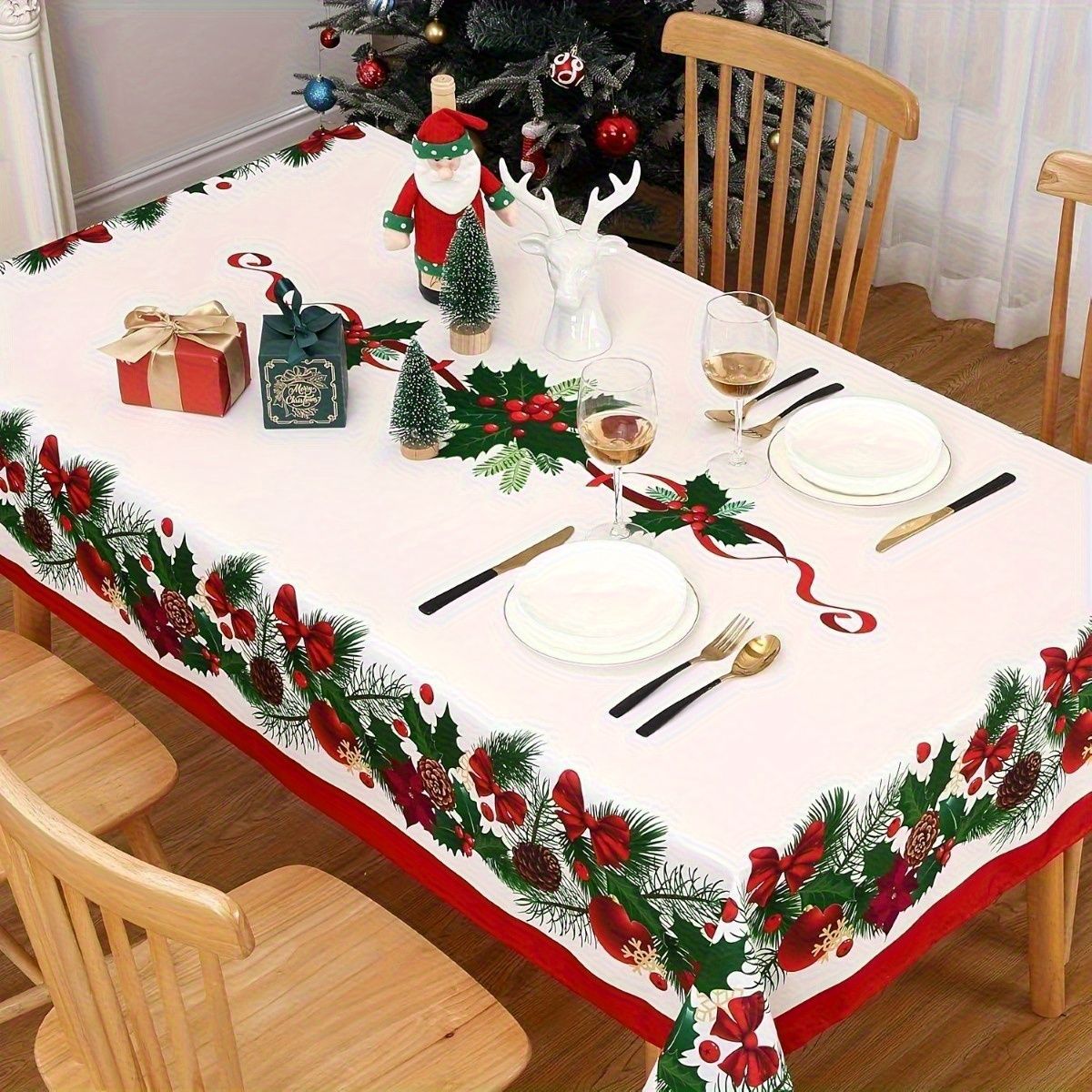 ✨Hot Sale 49% OFF🎅Christmas Festive Tablecloth