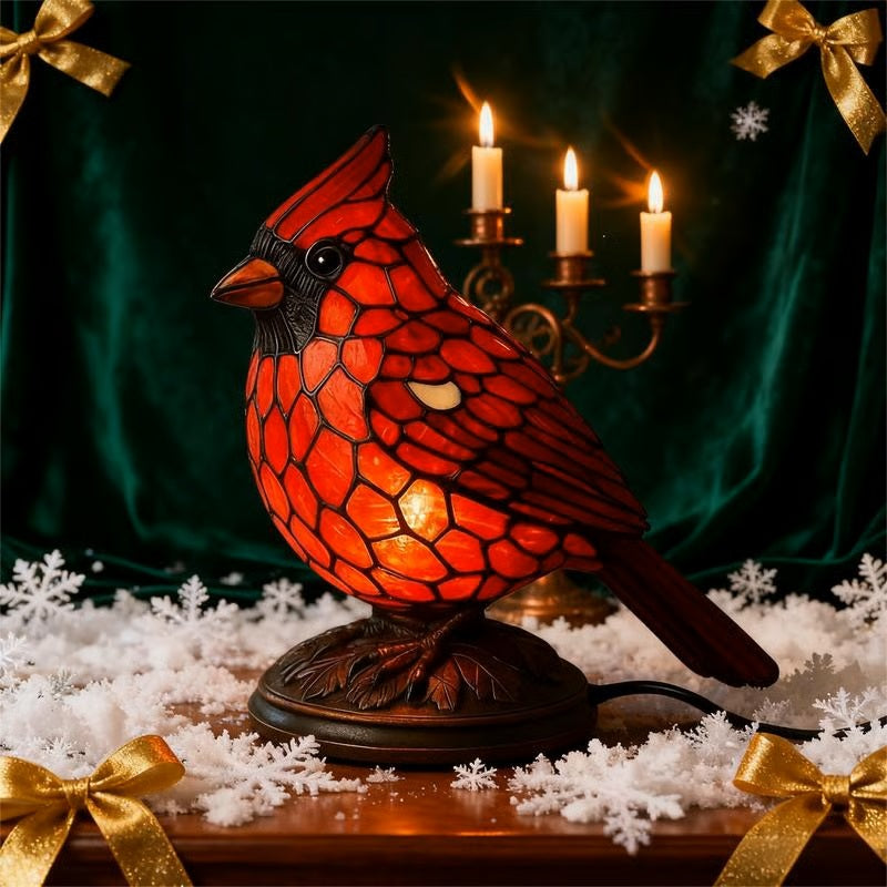 Christmas Cardinal Bird Decorative Light