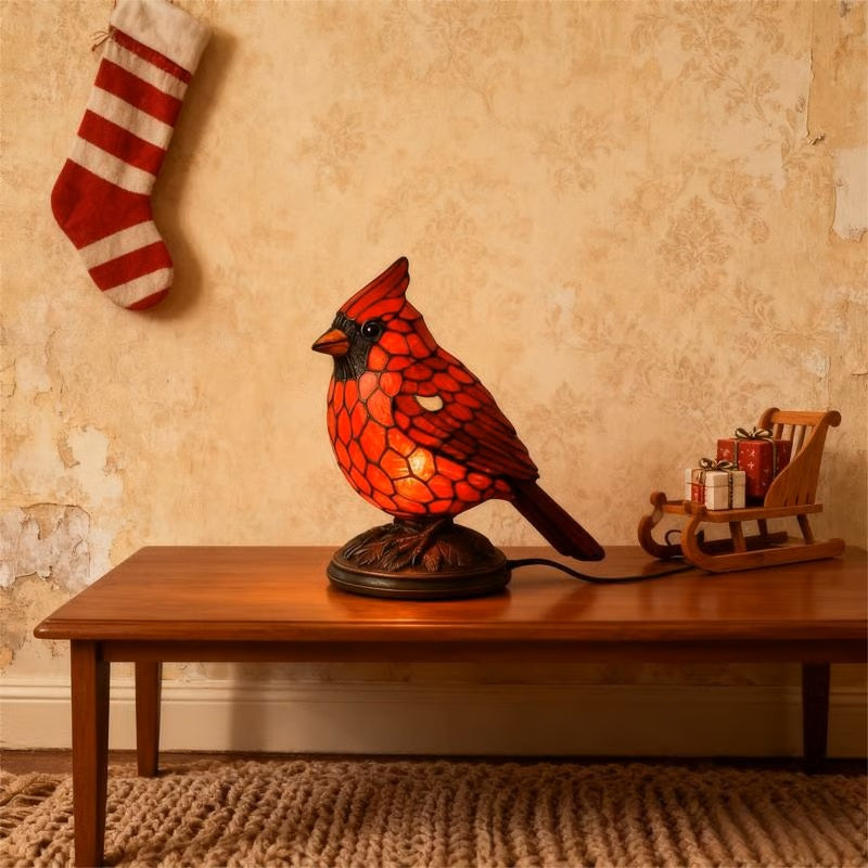 Christmas Cardinal Bird Decorative Light