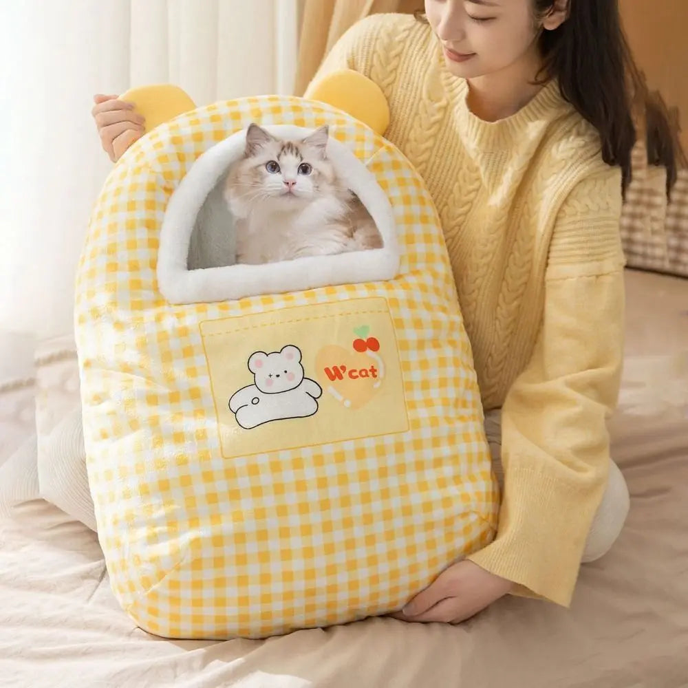 Snuggle Dreams Comfy Cat Bed House