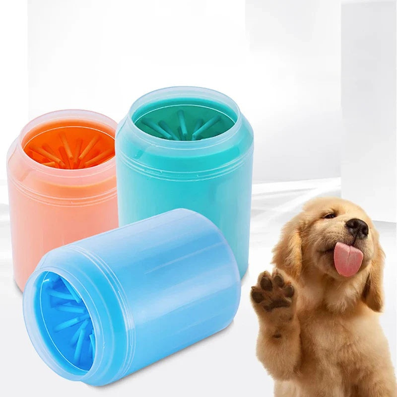 Dog Paw Cleaner Cup - Portable Outdoor Pet Foot Washer