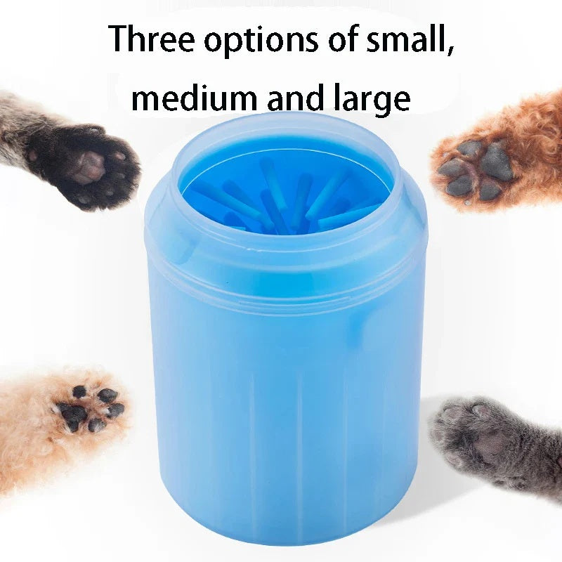 Dog Paw Cleaner Cup - Portable Outdoor Pet Foot Washer