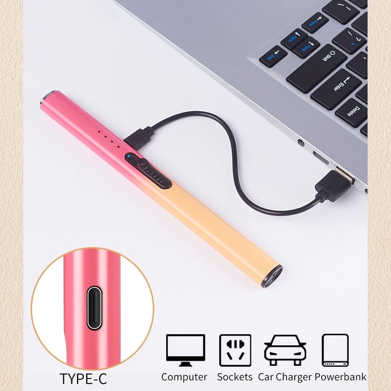 🔥🔥Windproof Flameless Electric Lighter