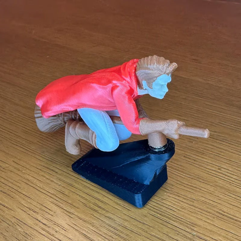 🔮🚗Witch And Wizard Broomstick Dashboard Drift Ornaments