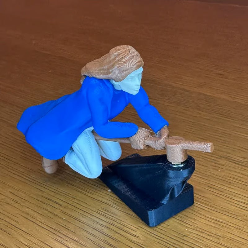 🔮🚗Witch And Wizard Broomstick Dashboard Drift Ornaments