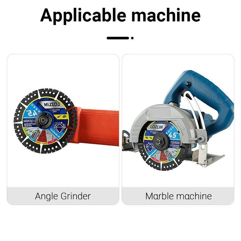 Pro-Grade Multi-Material Cutting Blades for Angle Grinders