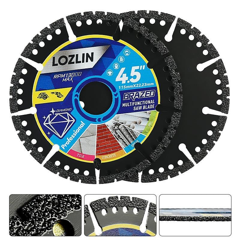 Pro-Grade Multi-Material Cutting Blades for Angle Grinders