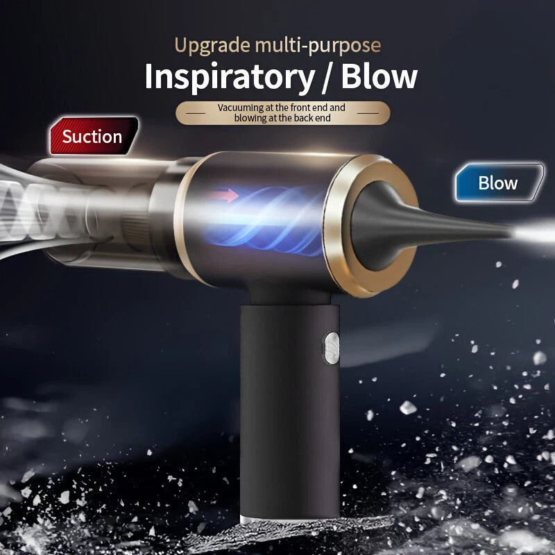 Powerful Car Vacuum Cleaner Wet/Dry Cordless Strong Suction Handheld Cleaning