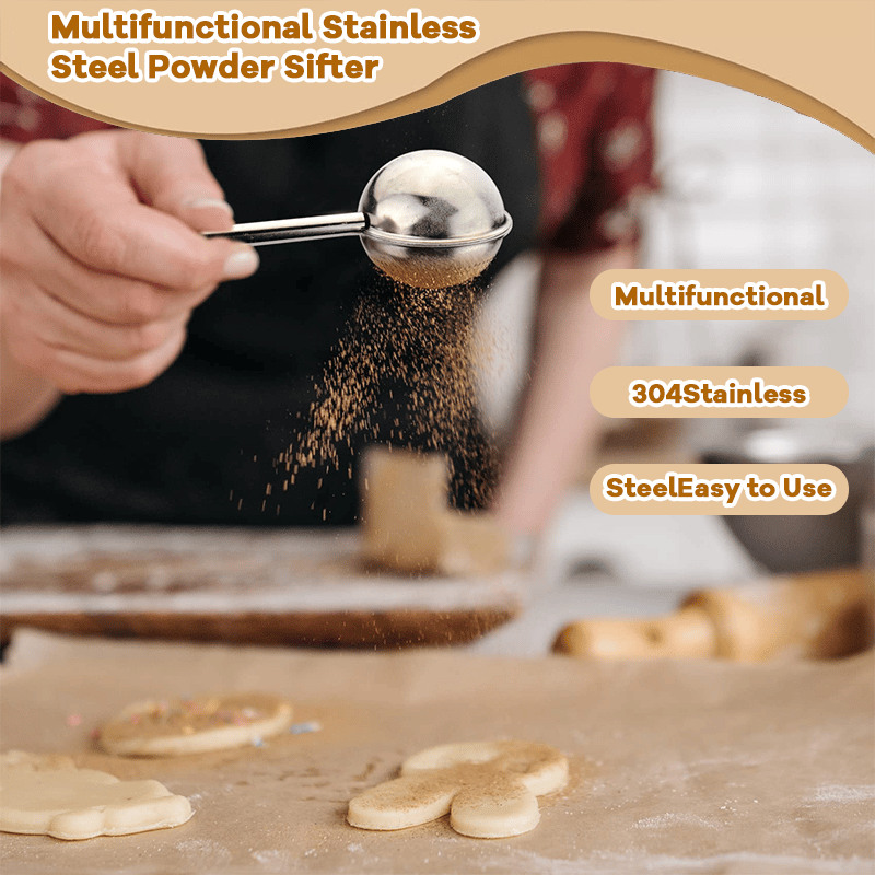 Multifunctional Stainless Steel Powder Sifter