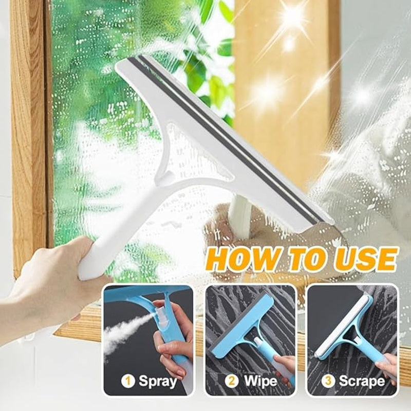 3-in-1 Shower Screen Squeegee