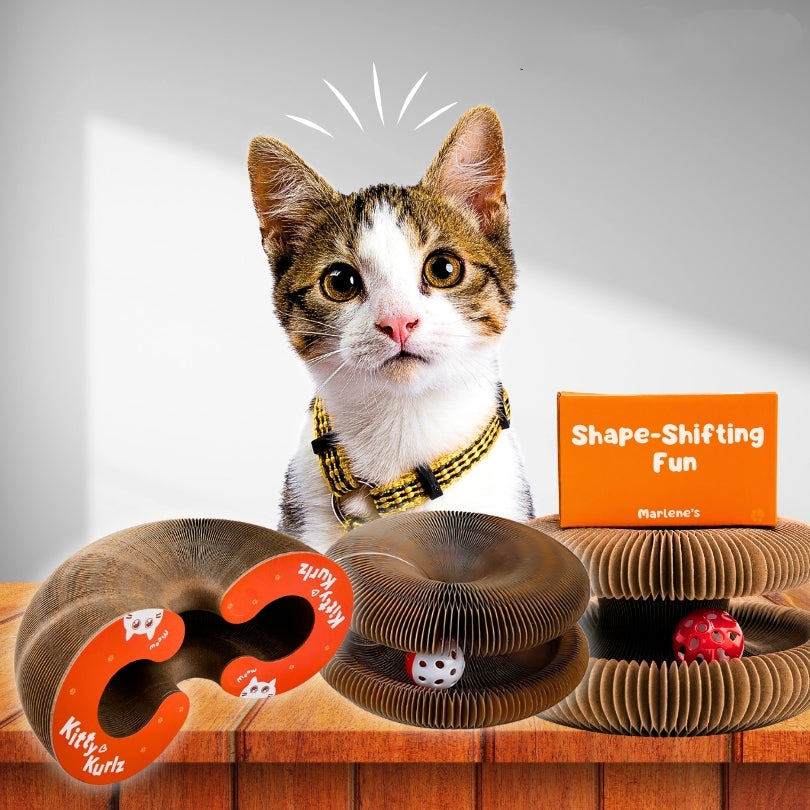 Accordion-style Thickened Cat Scratching Board, Cat Claw Sharpening Tool
