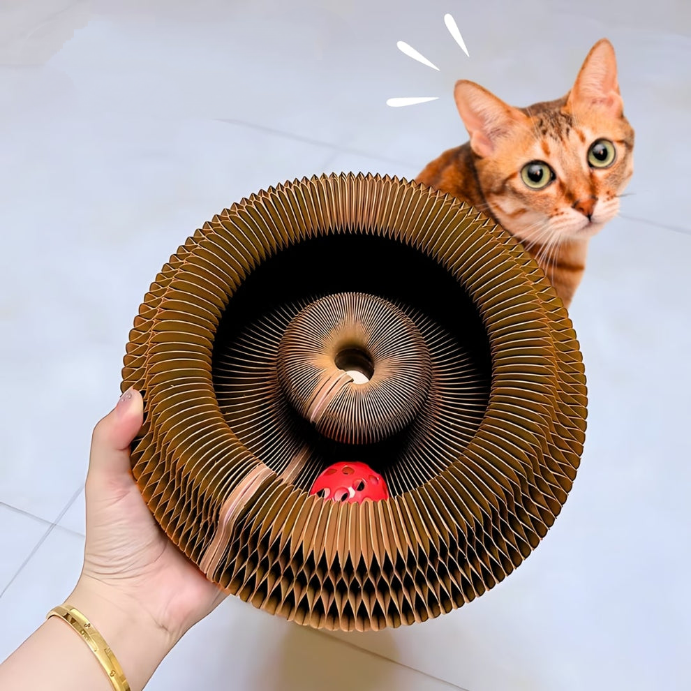 Accordion-style Thickened Cat Scratching Board, Cat Claw Sharpening Tool
